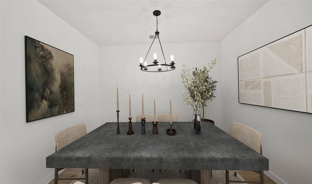 Intimate dining area (*Photo not of actual home and used for illustration purposes only.)