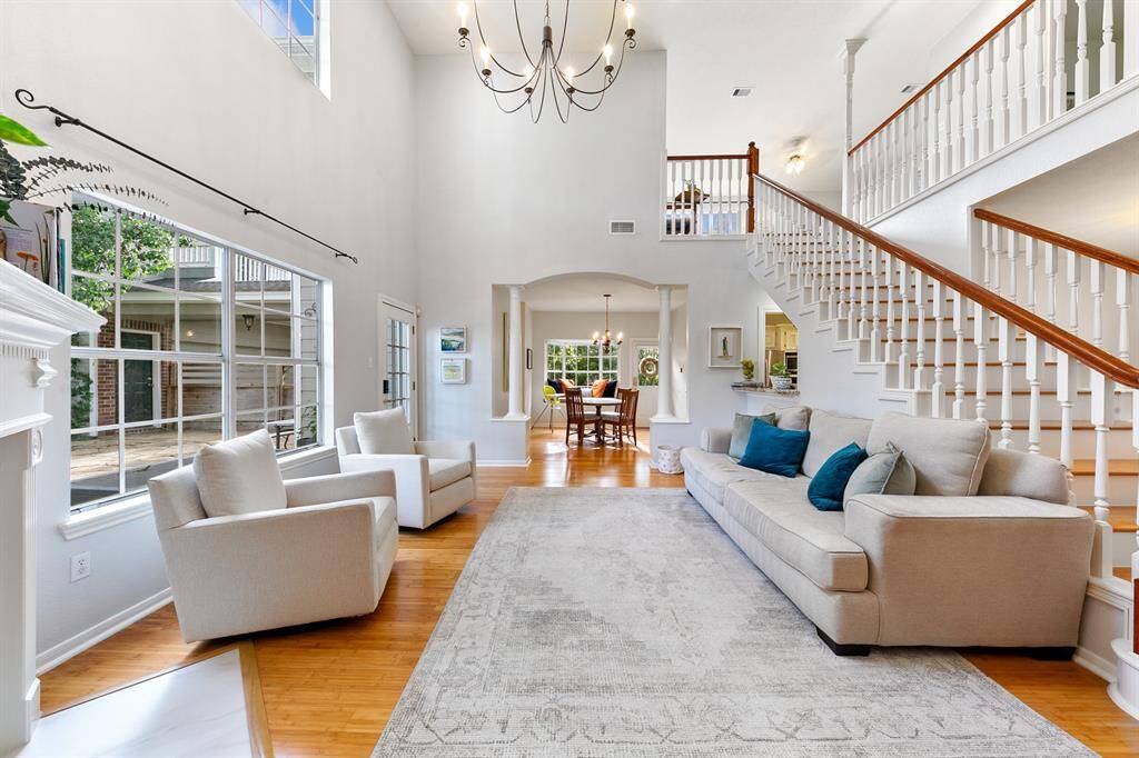 The open floor plan maintains clearly delineated spaces, offering both a seamless transition between shared living spaces  environment that suits everyone's needs in a growing family.   Thoughtfully designed for comfort and connection, this custom-built home is particularly well-suited for multigenerational living.