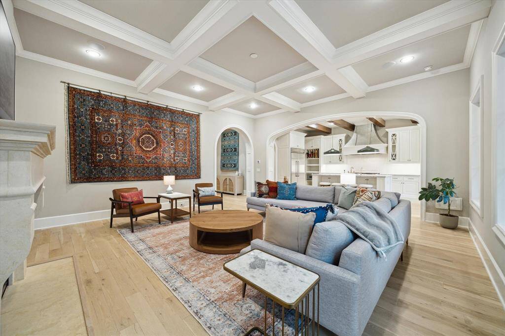 Another view of this beautiful family room, which opens to gourmet kitchen.`