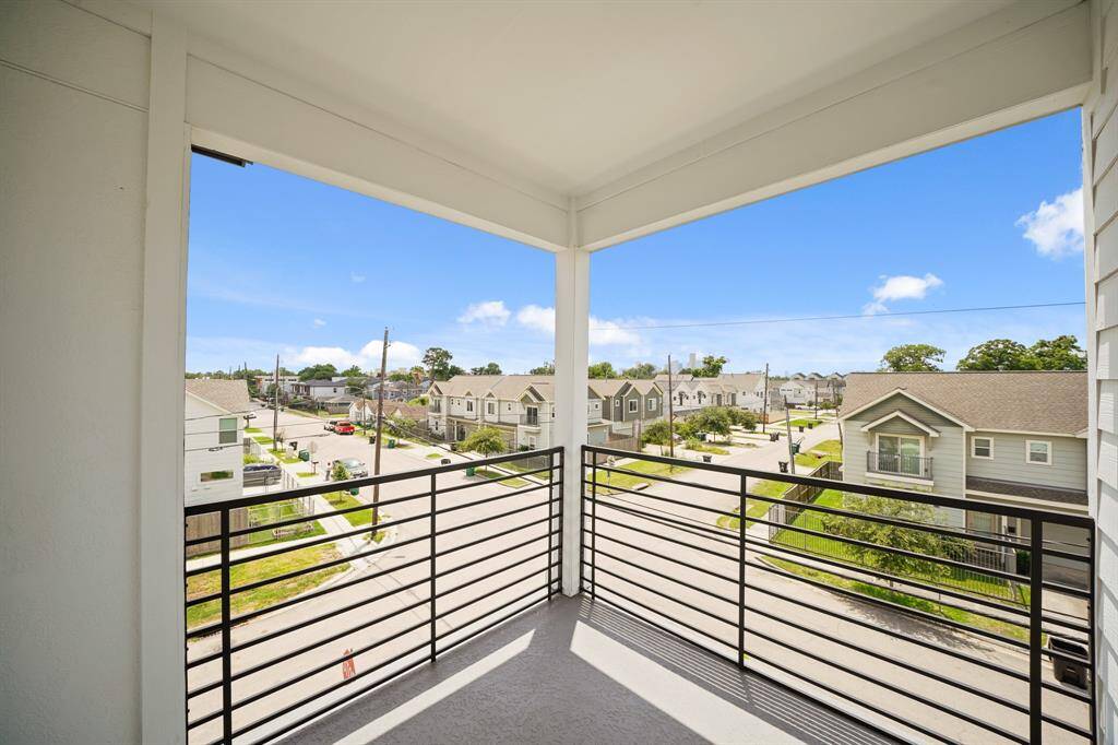 Third Floor Balcony