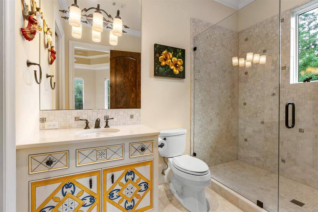 Gorgeous ...en suite baths feature the attention to detail found throughout the home.