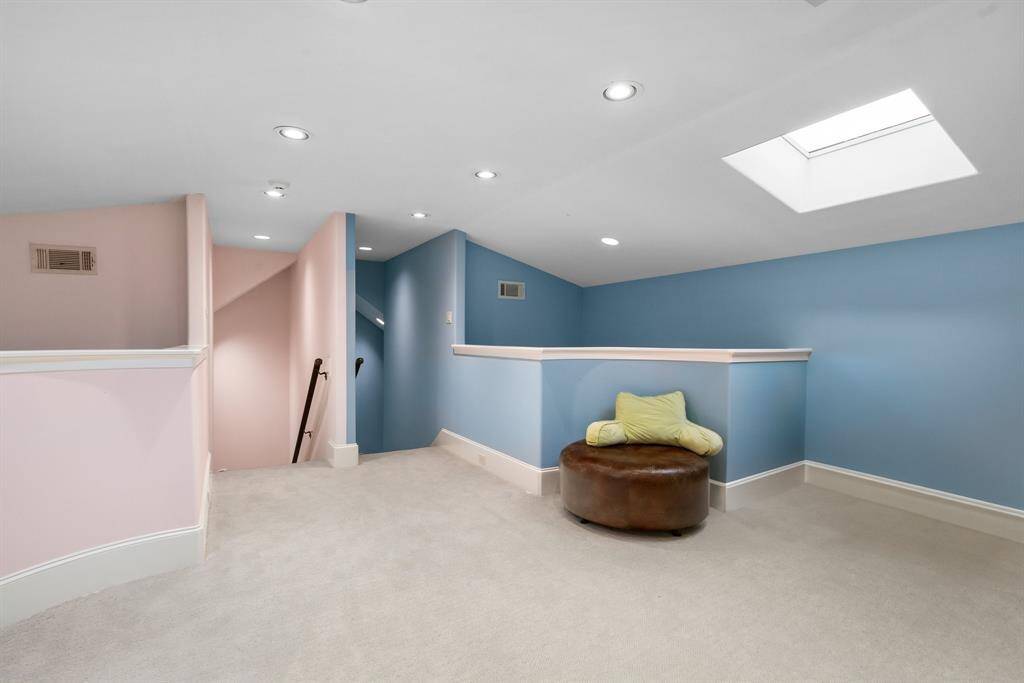 Hidden access from each of the bedrooms leads to fun and exciting space for kids to enjoy play time.