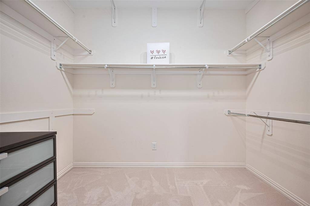 Walk In Primary Closet