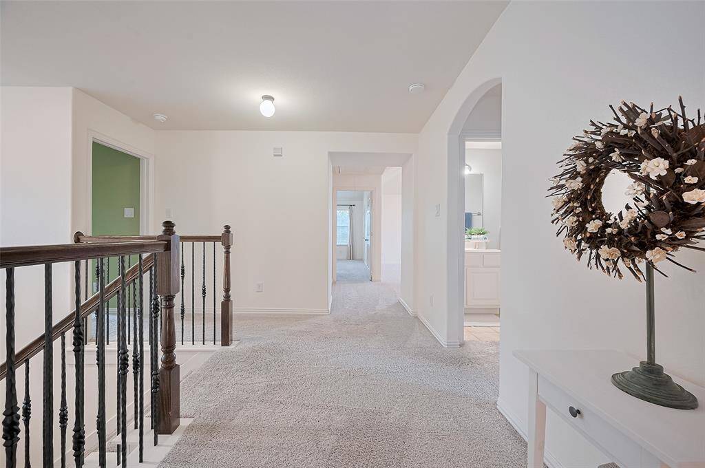 Second floor hallway