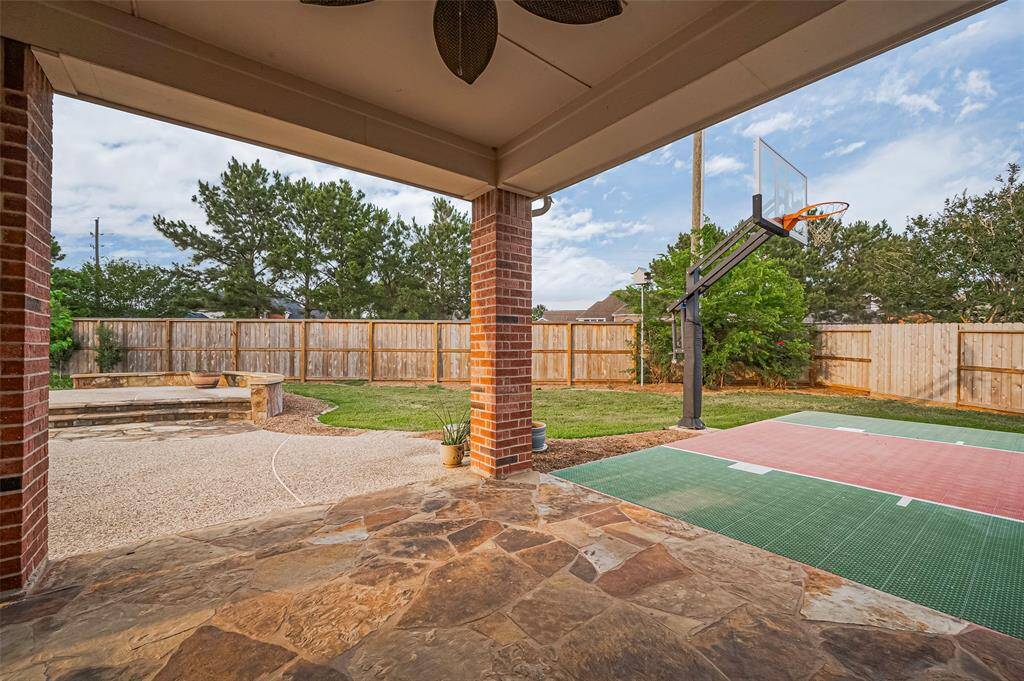 Over sized Back Patio