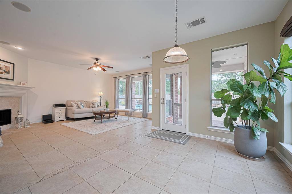Open floor plan