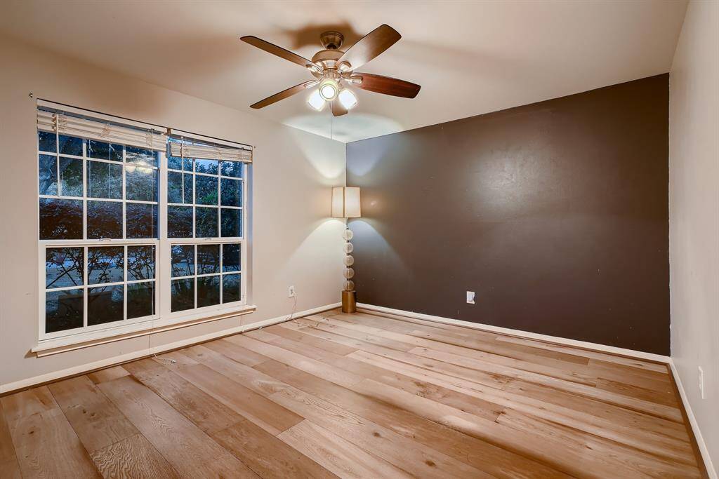 Large second bedroom with a lot of natural light.
