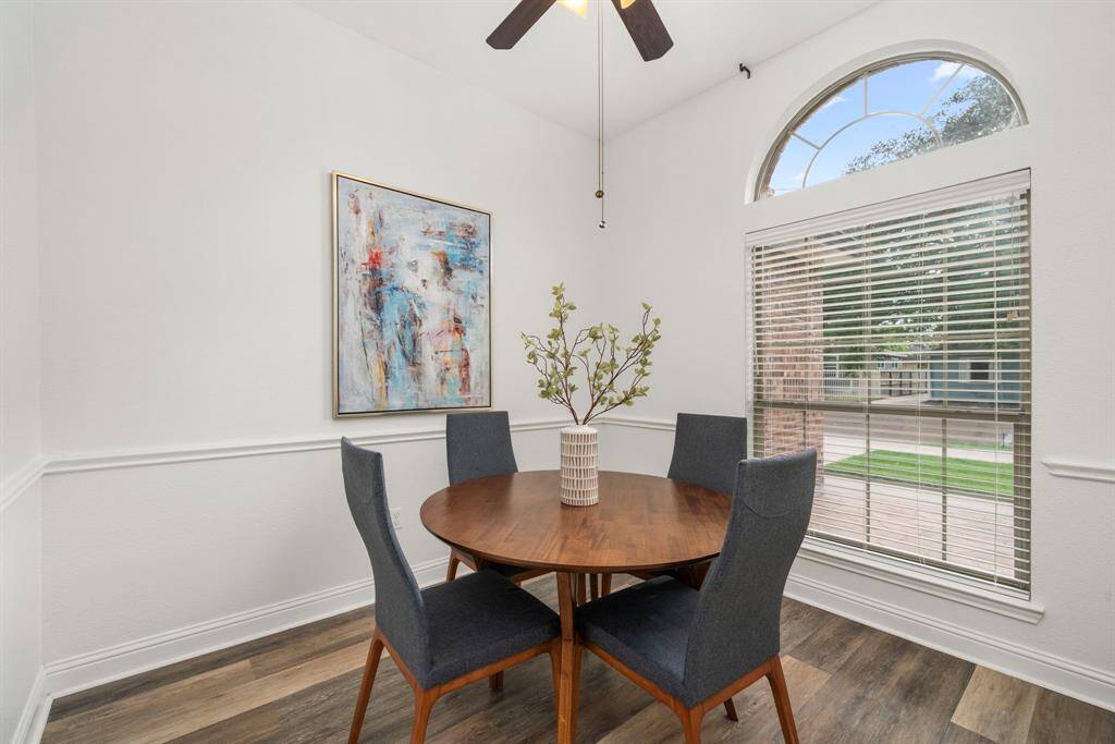 If a dining room is not needed, this would work great as a home space!