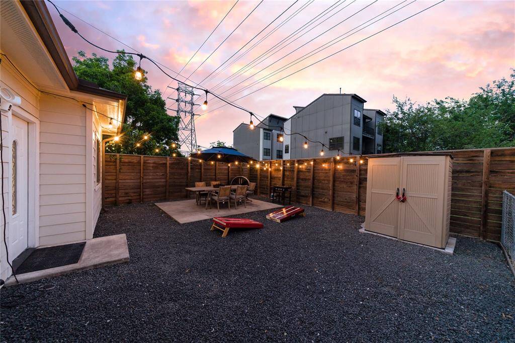 Additional driveway space to accommodate a 3rd vehicle, in addition to the garage.