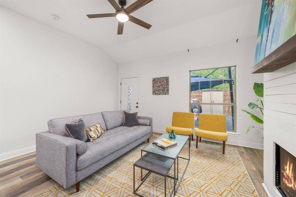Living room - alternate view.