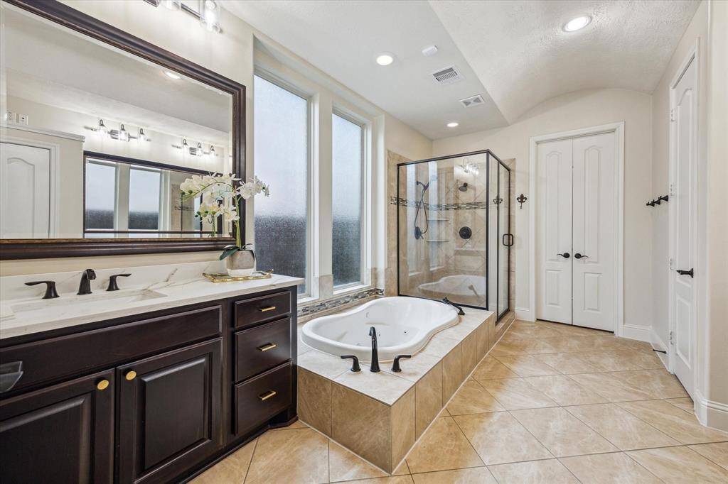 Relax and unwind in your primary suite