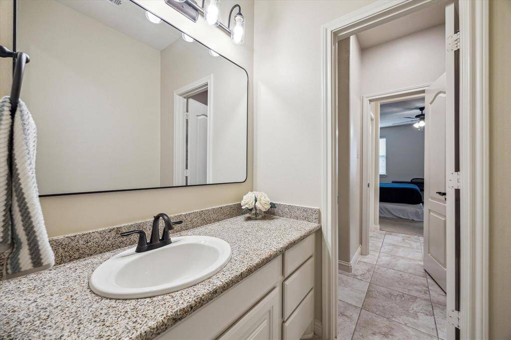 Very large 4th Bedroom (upstairs) with plenty of space for a couch, desk and king size bed also has a large walk-in closet.