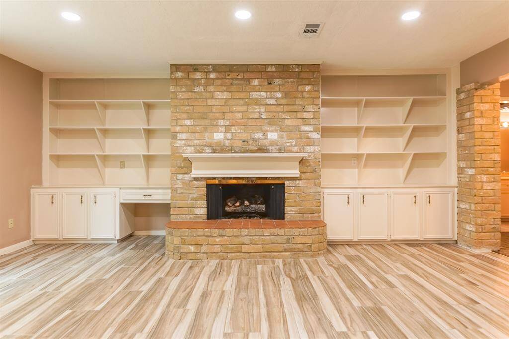 Dinning area open to living - virtually staged