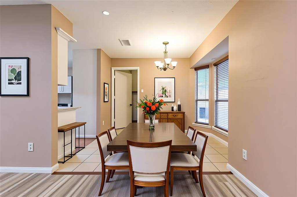 Study area located downstairs for convenience - virtually staged