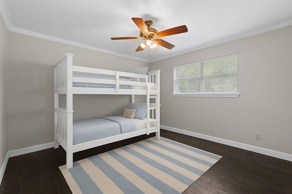 *Virtually staged -The upstairs has a split floor plan allowing ample privacy for the primary suite.