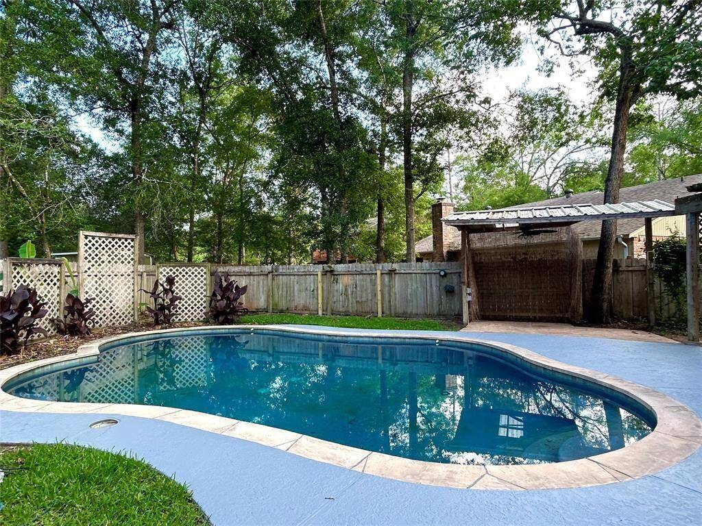 Fenced backyard!