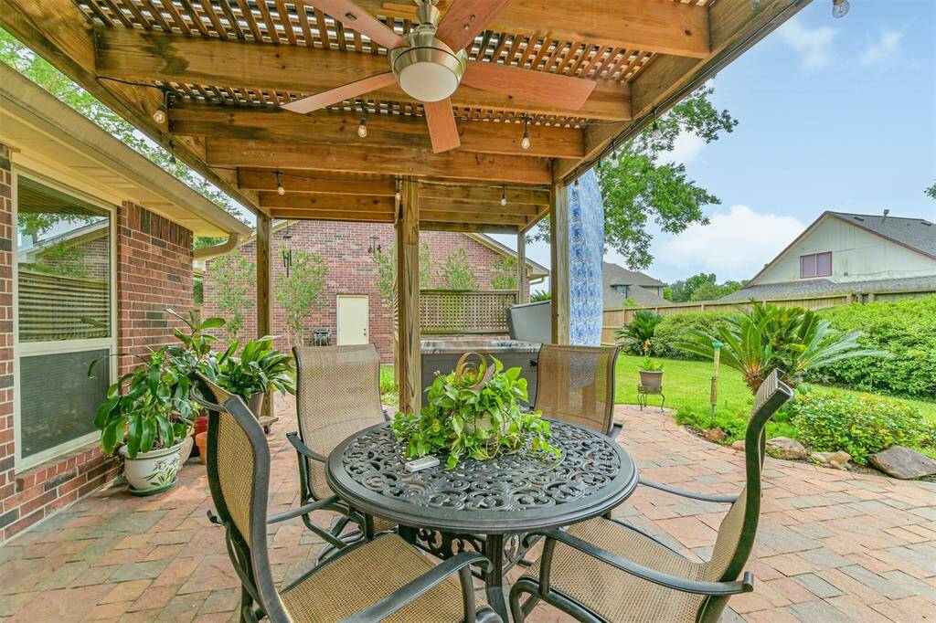Great for entertaining both indoors and out.