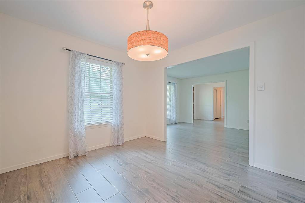 Additional view of the formal dining room