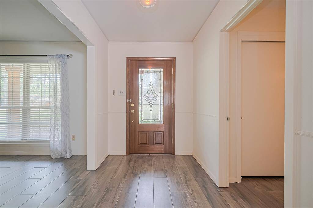 Front entrance to the home