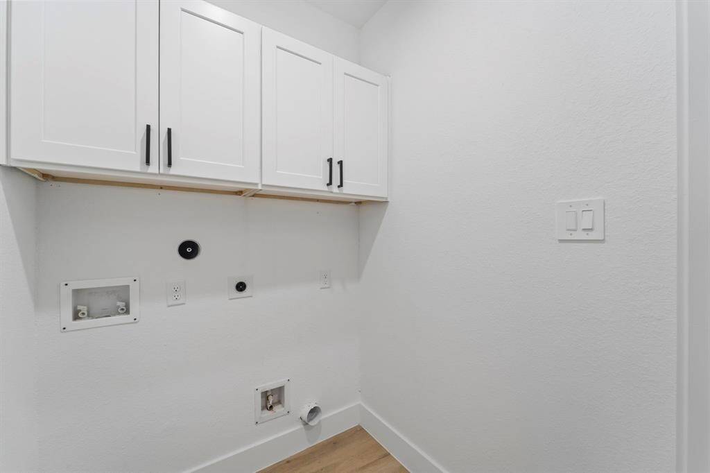 Dedicated laundry room