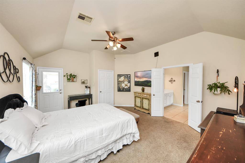 Direct access to your back patio!