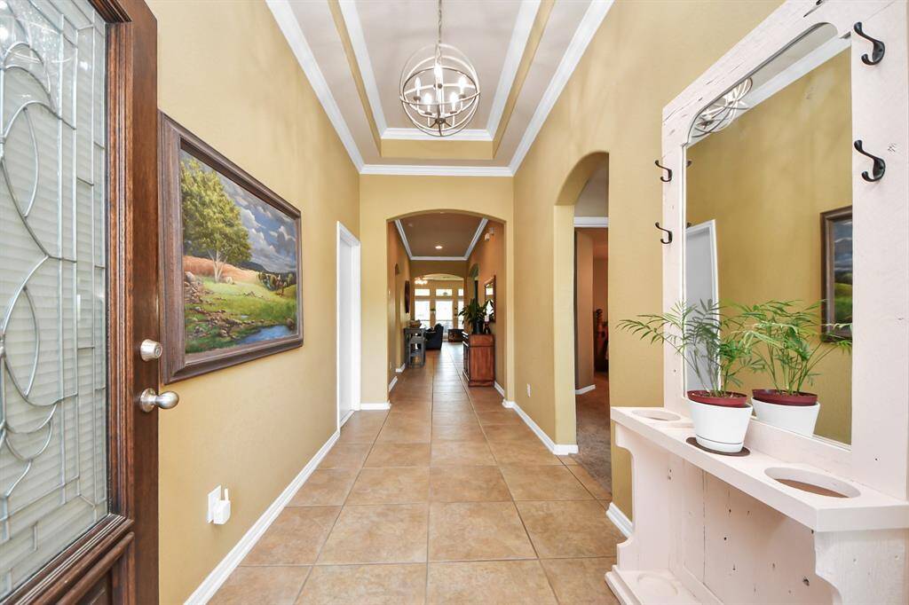 Bright and open entryway welcomes you in.