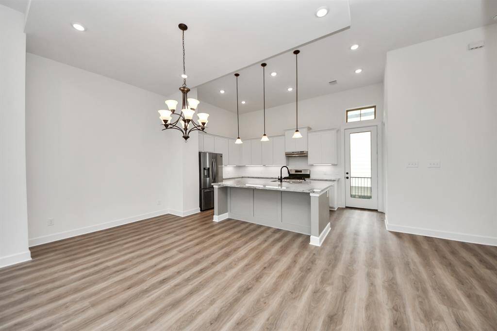 This home features a truly open-concept and inviting living area