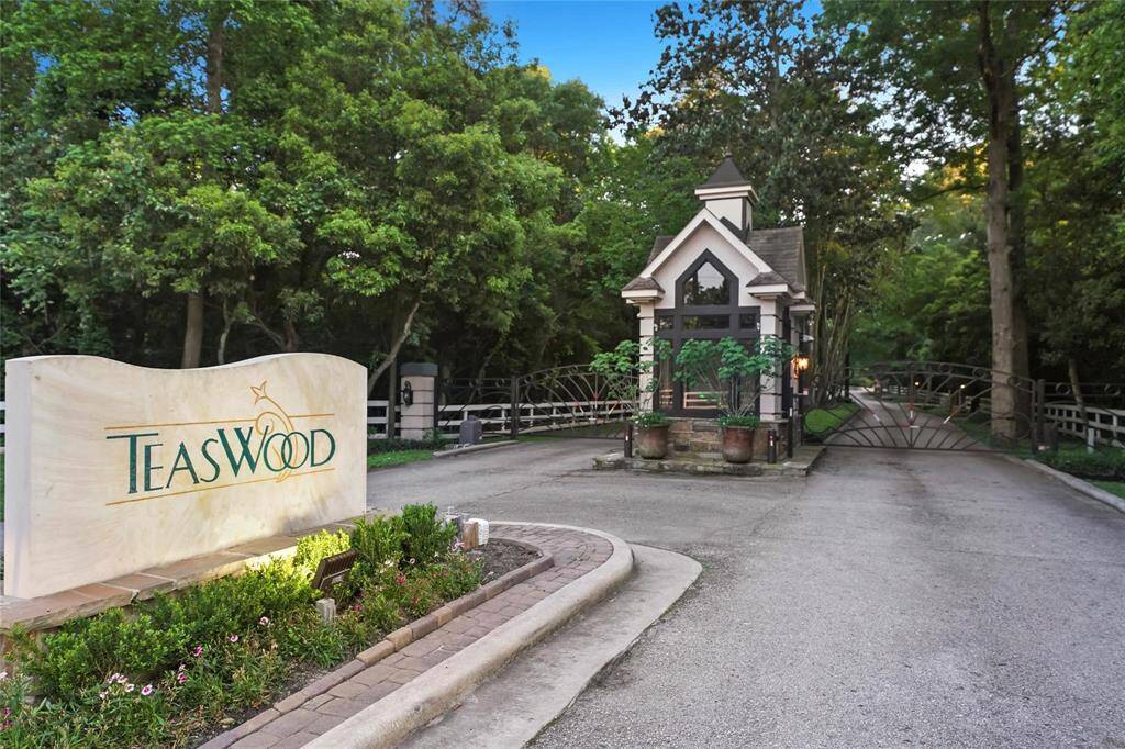 One of the 3 gated entrances