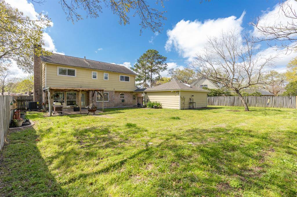 Expansive backyard!