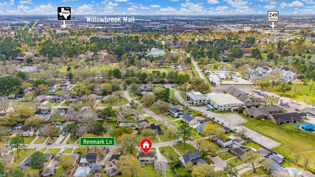 Ideally situated just minutes from Willowbrook Mall and Methodist Hospital, this home offers convenient access to shopping and essential amenities.