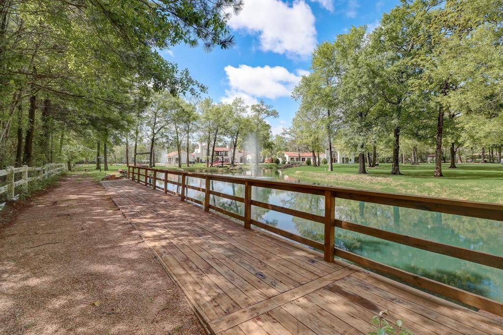 Scenic track perfect for both walking and cruising in go-carts, offering a peaceful way to explore the property.