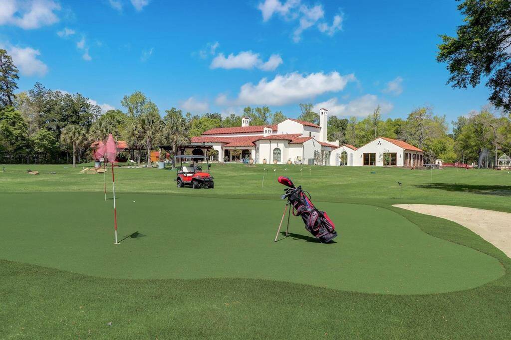 Stunning golf course, offering lush fairways and a serene setting for a round of golf.
