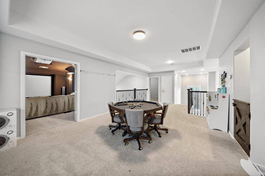 Whether used as a hangout space, a cozy lounge, or a hobby area, the game room offers the perfect setting for creative and recreational activities.
