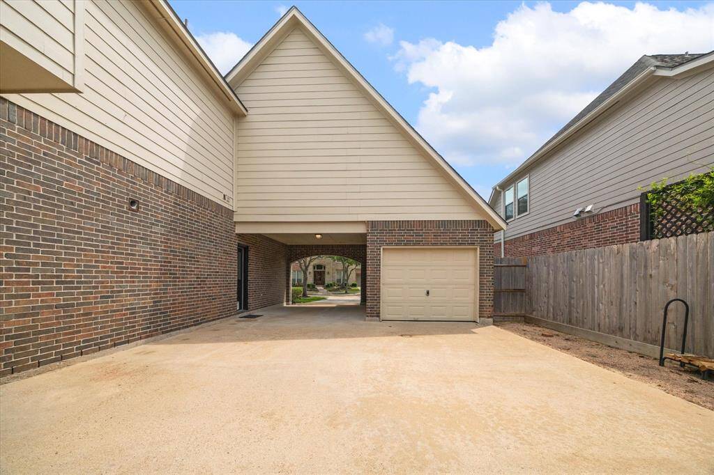 Detached garage space already plumbed and equipped with electricity, offering endless possibilities for customization. Whether you envision a man cave, she shed, home office, or in-law suite, this flexible area is ready to be transformed into your ideal extra living space.