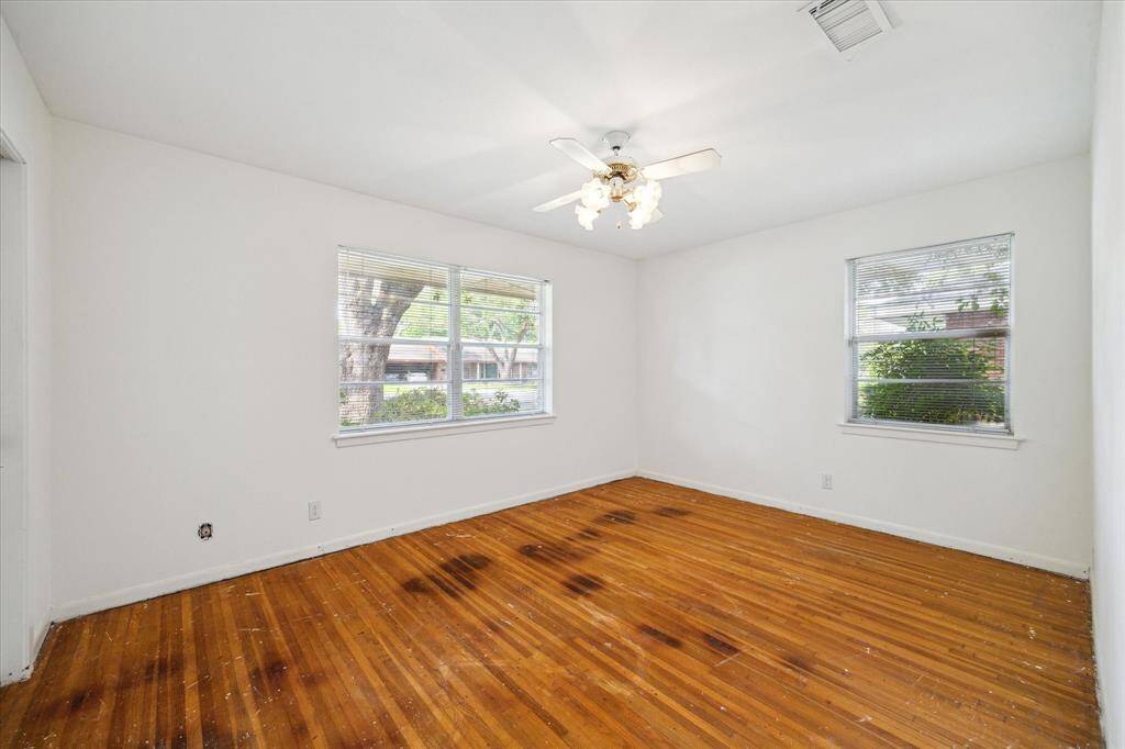 Secondary bedroom located at the front of the home.