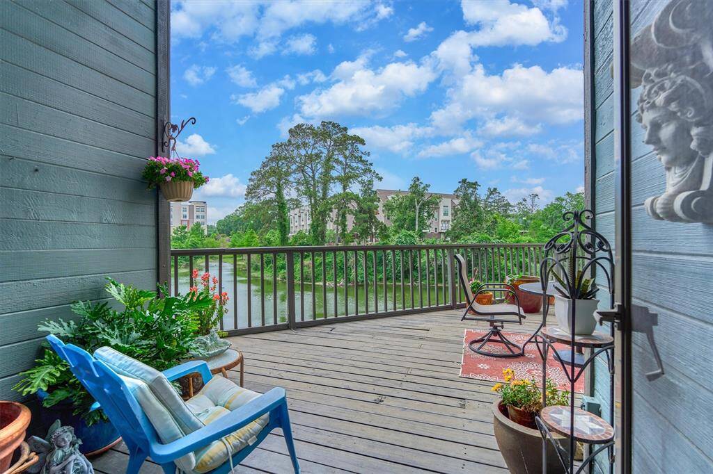 Take in the views from your private deck!