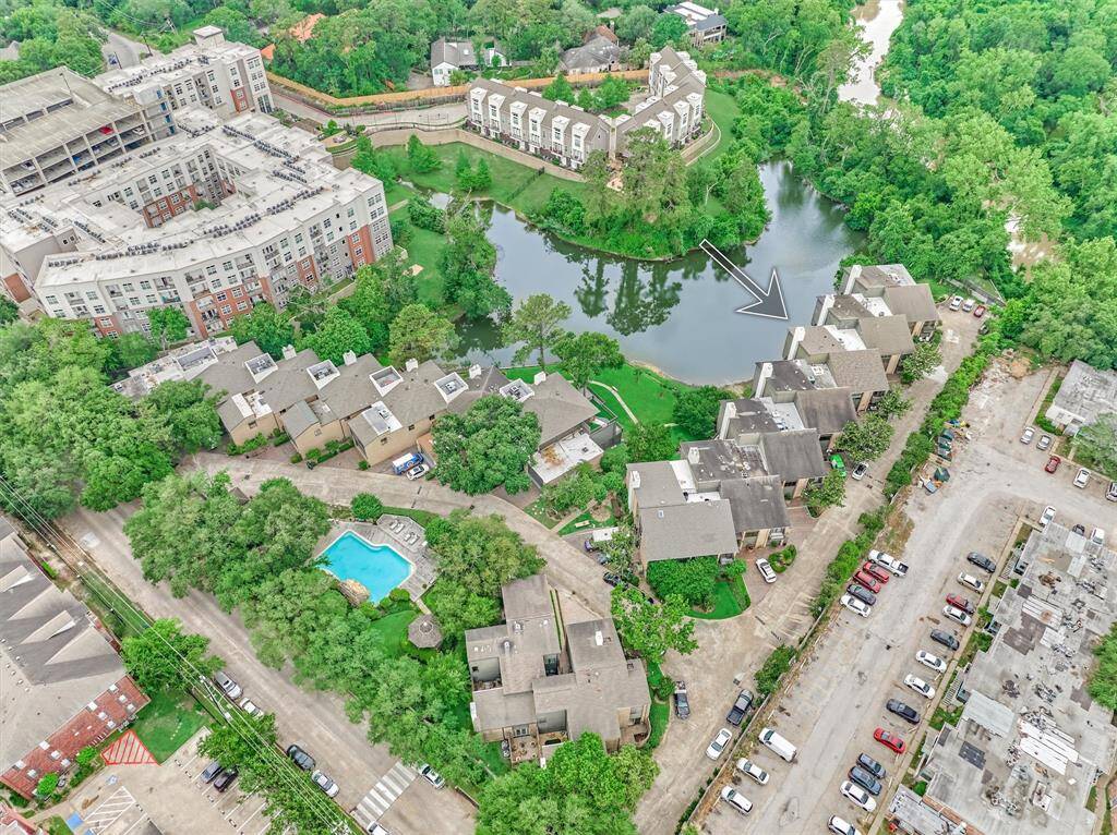 Make this Waterfront Property your own! Note the arrow