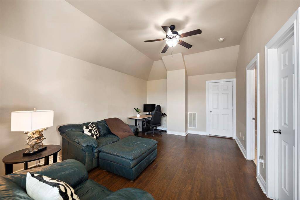 Bedroom #3 on the 3rd floor offers endless potential, large enough to be a game room, or double as a guest room and home office.