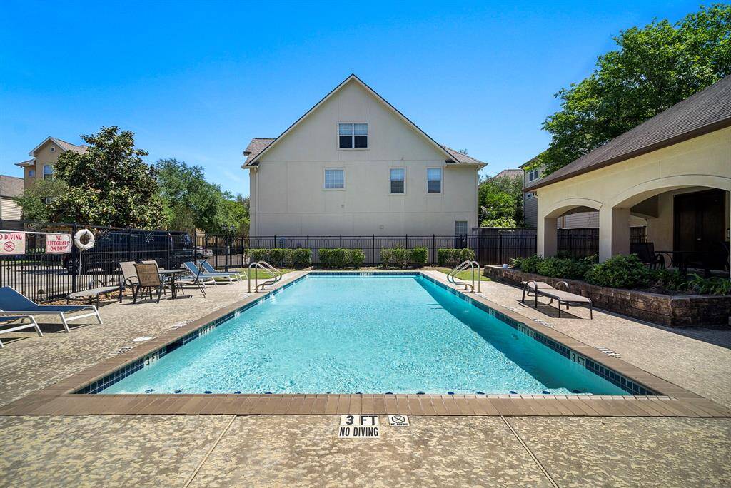 Community pool just off the clubhouse.