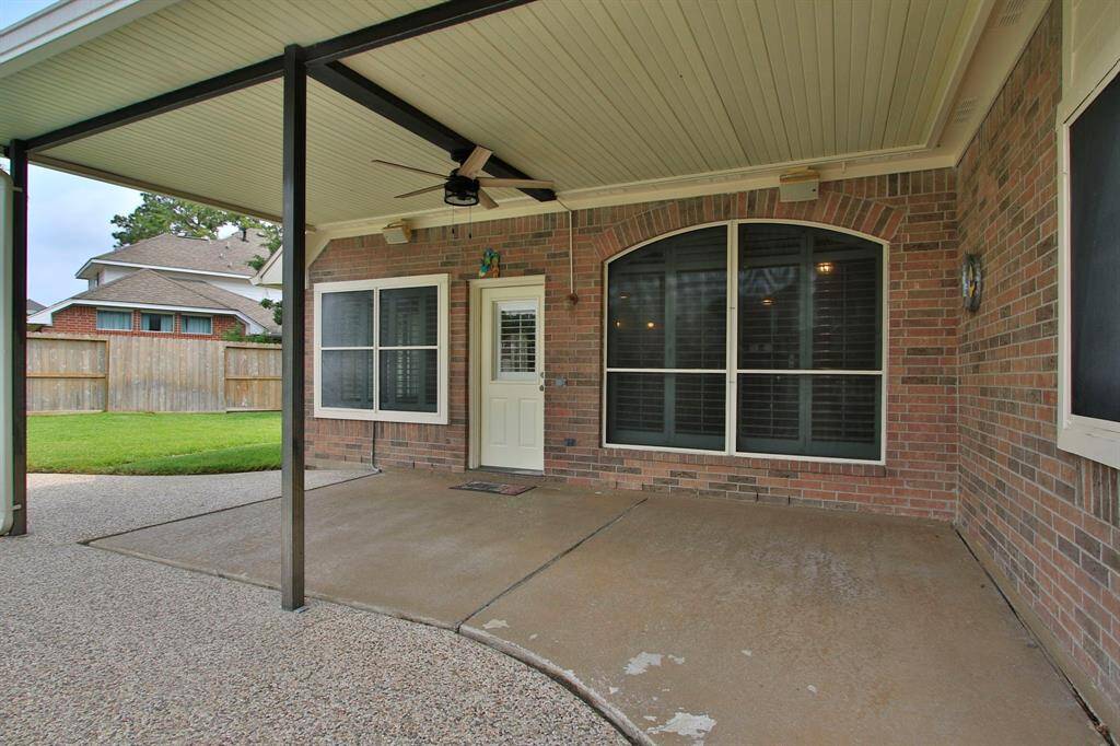 Covered Back Patio