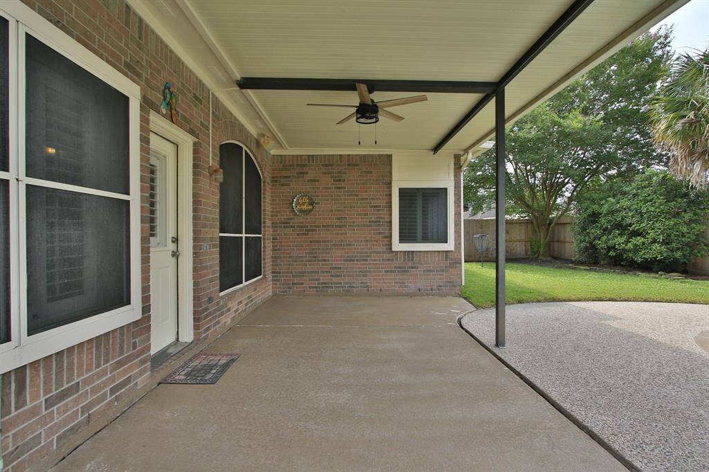 Covered Back Patio