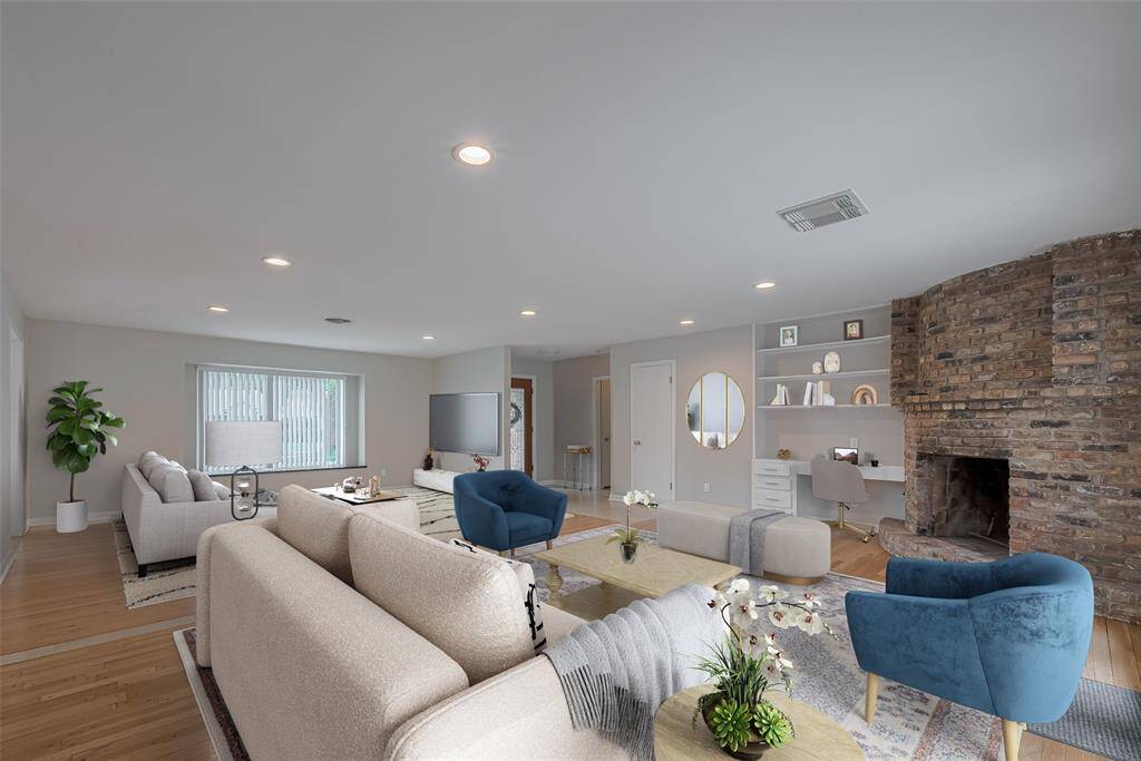 Welcome to this great open room, Virtually staged to display endless possibilities