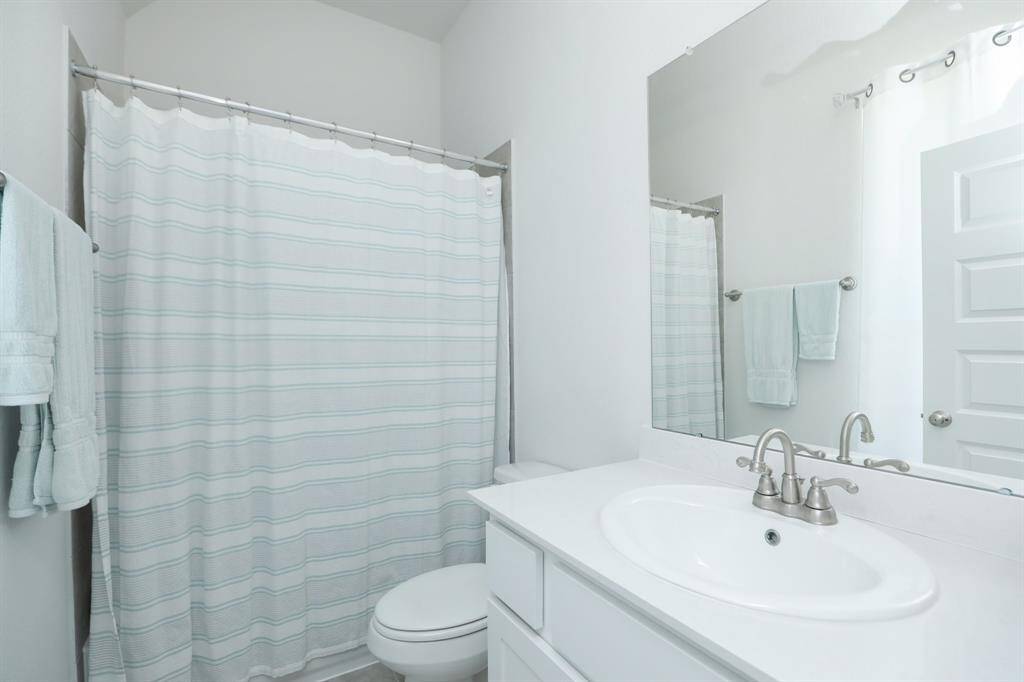Guest Bathroom upstairs.
