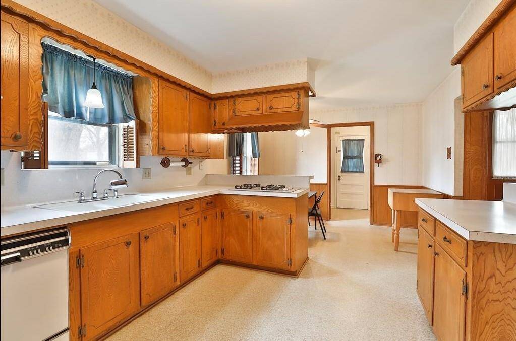 View of kitchen.