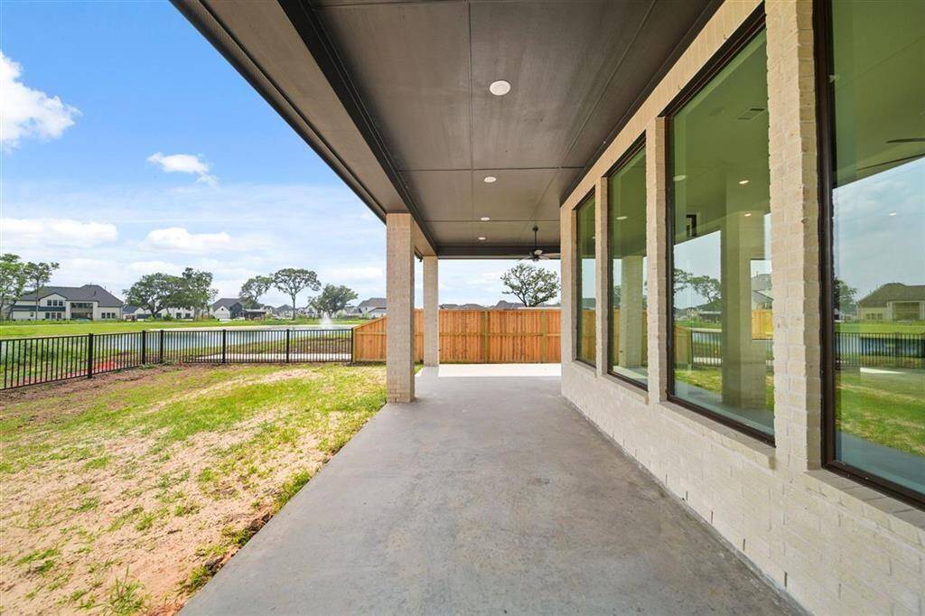 Enhanced covered patio