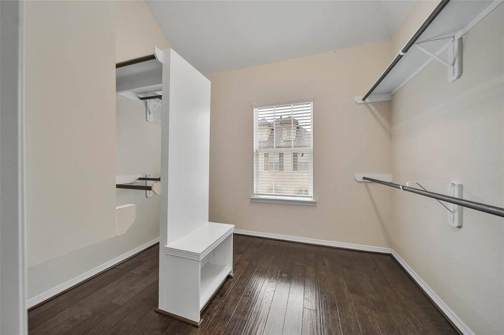View of closet.
