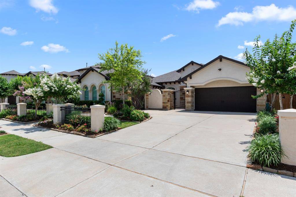 Home features split 3-car garage.