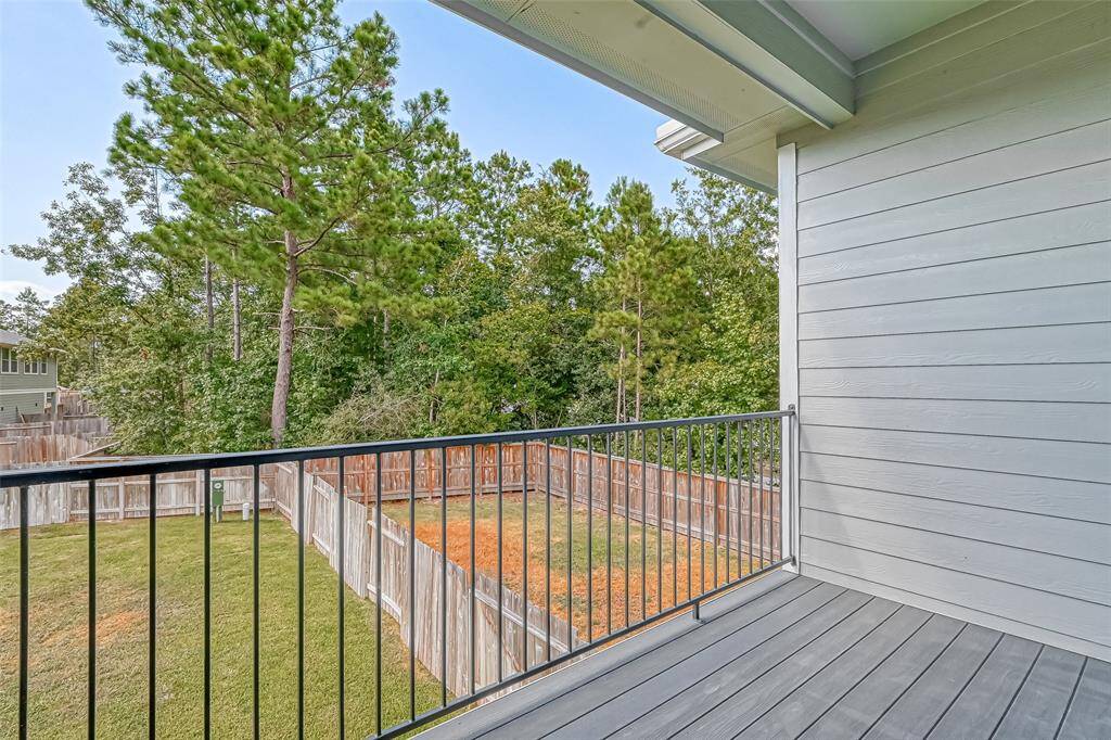 Balcony outside of the kitchen For your morning coffee