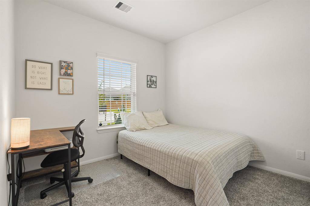 Bedroom 1 at the front of the house can be used as bedroom or home office.