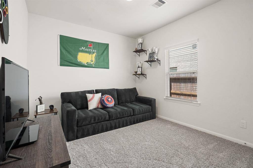 Bedroom 3, currently the Man Cave.